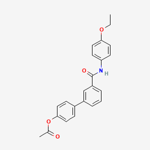 3'-{[(4-ethoxyphenyl)amino]carbonyl}-4-biphenylyl acetate