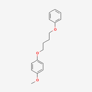 molecular formula C17H20O3 B4977224 1-methoxy-4-(4-phenoxybutoxy)benzene 