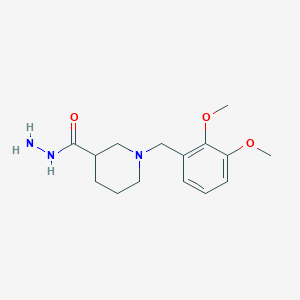 molecular formula C15H23N3O3 B4977252 1-(2,3-dimethoxybenzyl)-3-piperidinecarbohydrazide 