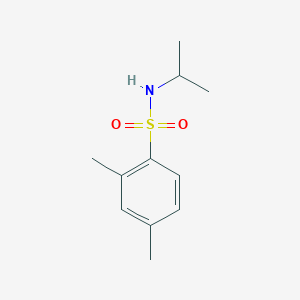 molecular formula C11H17NO2S B497775 N-isopropyl-2,4-dimethylbenzenesulfonamide 