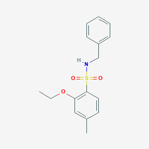 N-benzyl-2-ethoxy-4-methylbenzenesulfonamide