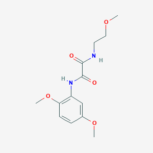 N-(2,5-dimethoxyphenyl)-N'-(2-methoxyethyl)ethanediamide