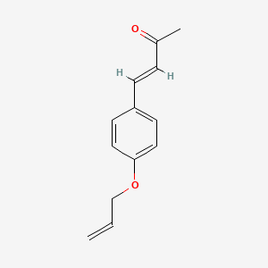 molecular formula C13H14O2 B4978012 4-[4-(allyloxy)phenyl]-3-buten-2-one 