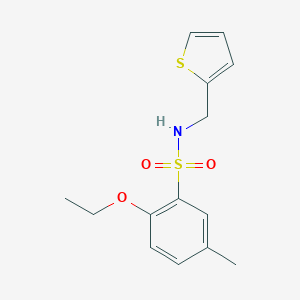 2-ethoxy-5-methyl-N-(2-thienylmethyl)benzenesulfonamide
