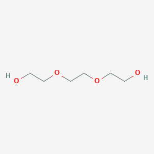 molecular formula C6H14O4<br>HOCH2(CH2CH2O)2CH2OH<br>C6H14O4 B049782 Triethylene glycol CAS No. 122784-99-0