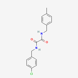 N-(4-chlorobenzyl)-N'-(4-methylbenzyl)ethanediamide