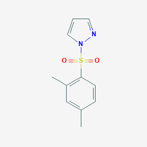 molecular formula C11H12N2O2S B497834 1-[(2,4-dimethylphenyl)sulfonyl]-1H-pyrazole 