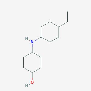 4-[(4-ethylcyclohexyl)amino]cyclohexanol