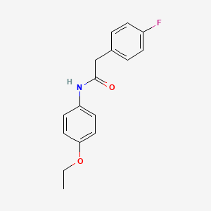 N-(4-ethoxyphenyl)-2-(4-fluorophenyl)acetamide