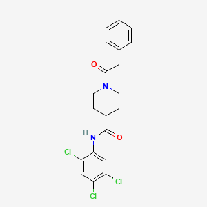 1-(phenylacetyl)-N-(2,4,5-trichlorophenyl)-4-piperidinecarboxamide