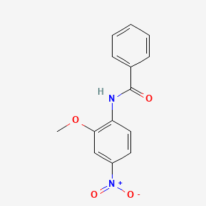 molecular formula C14H12N2O4 B4979121 N-(2-methoxy-4-nitrophenyl)benzamide CAS No. 38259-78-8