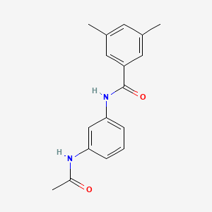 N-[3-(acetylamino)phenyl]-3,5-dimethylbenzamide