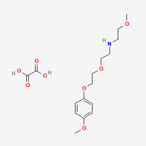 (2-methoxyethyl){2-[2-(4-methoxyphenoxy)ethoxy]ethyl}amine oxalate