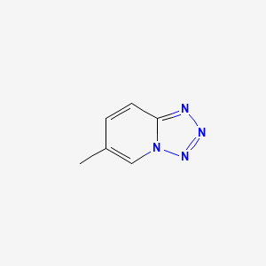 molecular formula C6H6N4 B4979586 6-methyltetrazolo[1,5-a]pyridine CAS No. 6635-32-1