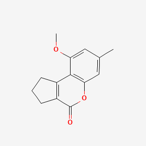 9-methoxy-7-methyl-2,3-dihydrocyclopenta[c]chromen-4(1H)-one