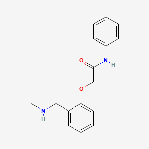 2-{2-[(methylamino)methyl]phenoxy}-N-phenylacetamide
