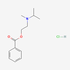 molecular formula C13H20ClNO2 B4979660 2-[isopropyl(methyl)amino]ethyl benzoate hydrochloride 