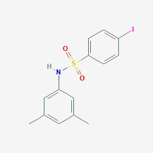 molecular formula C14H14INO2S B498003 N-(3,5-dimethylphenyl)-4-iodobenzenesulfonamide CAS No. 886126-67-6