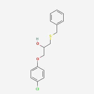 1-(benzylthio)-3-(4-chlorophenoxy)-2-propanol