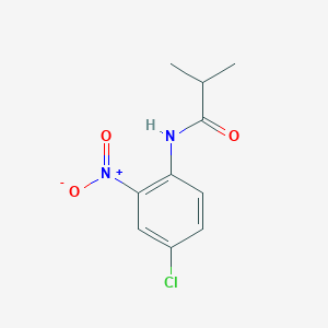 N-(4-chloro-2-nitrophenyl)-2-methylpropanamide