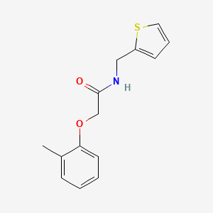 2-(2-methylphenoxy)-N-(2-thienylmethyl)acetamide