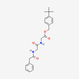 4-tert-butylbenzyl N-(phenylacetyl)glycylglycinate