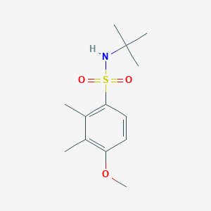 N-tert-butyl-4-methoxy-2,3-dimethylbenzenesulfonamide