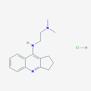 molecular formula C16H22ClN3 B4980357 N'-(2,3-dihydro-1H-cyclopenta[b]quinolin-9-yl)-N,N-dimethyl-1,2-ethanediamine hydrochloride 