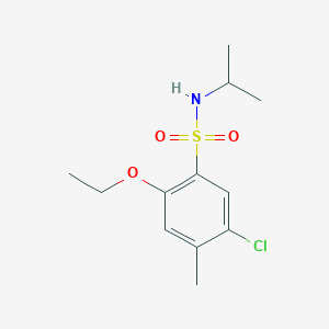 5-chloro-2-ethoxy-N-isopropyl-4-methylbenzenesulfonamide