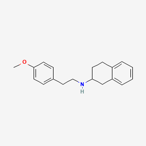 N-[2-(4-methoxyphenyl)ethyl]-1,2,3,4-tetrahydro-2-naphthalenamine