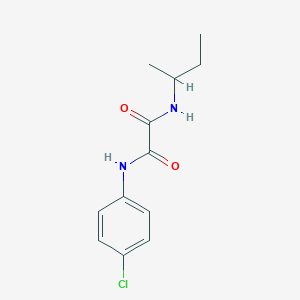 N-(sec-butyl)-N'-(4-chlorophenyl)ethanediamide