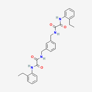 N~1~,N~1~'-[1,3-phenylenebis(methylene)]bis[N~1~-(2-ethylphenyl)ethanediamide]