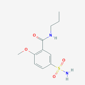 5-(aminosulfonyl)-2-methoxy-N-propylbenzamide
