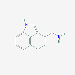molecular formula C12H14N2 B049814 3-Aminomethyl-1,3,4,5-tetrahydrobenz(cd)indole CAS No. 111261-72-4