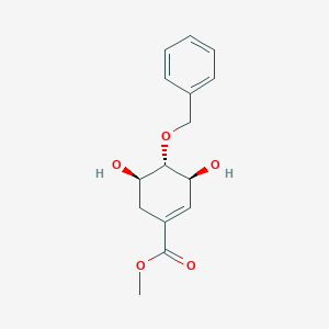 molecular formula C15H18O5 B049817 Mbesk CAS No. 117661-93-5