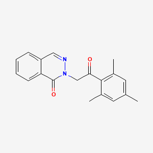 molecular formula C19H18N2O2 B4982182 2-(2-mesityl-2-oxoethyl)-1(2H)-phthalazinone 