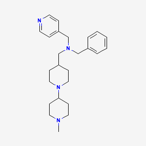 N-benzyl-1-(1'-methyl-1,4'-bipiperidin-4-yl)-N-(4-pyridinylmethyl)methanamine