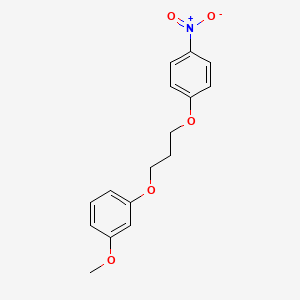 1-methoxy-3-[3-(4-nitrophenoxy)propoxy]benzene