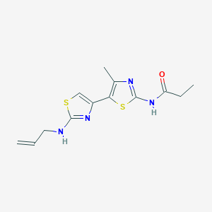 N-[2-(allylamino)-4'-methyl-4,5'-bi-1,3-thiazol-2'-yl]propanamide