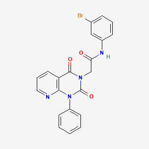 N-(3-bromophenyl)-2-(2,4-dioxo-1-phenyl-1,4-dihydropyrido[2,3-d]pyrimidin-3(2H)-yl)acetamide