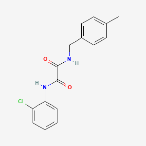 N-(2-chlorophenyl)-N'-(4-methylbenzyl)ethanediamide