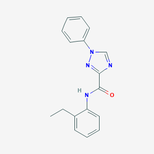 N-(2-ethylphenyl)-1-phenyl-1H-1,2,4-triazole-3-carboxamide