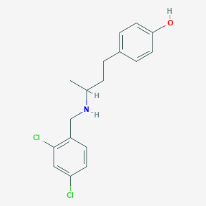 4-{3-[(2,4-dichlorobenzyl)amino]butyl}phenol