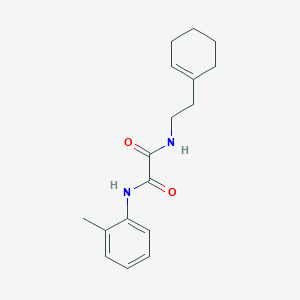 N-[2-(1-cyclohexen-1-yl)ethyl]-N'-(2-methylphenyl)ethanediamide