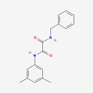 molecular formula C17H18N2O2 B4983977 N-benzyl-N'-(3,5-dimethylphenyl)ethanediamide CAS No. 6198-26-1