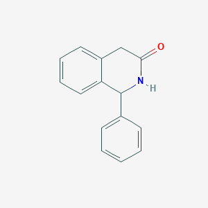 molecular formula C15H13NO B049840 1-苯基-1,2-二氢异喹啉-3(4H)-酮 CAS No. 17507-05-0