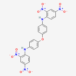 molecular formula C24H16N6O9 B4984578 (2,4-dinitrophenyl)(4-{4-[(2,4-dinitrophenyl)amino]phenoxy}phenyl)amine 