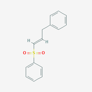 {[(1E)-3-phenylprop-1-en-1-yl]sulfonyl}benzene