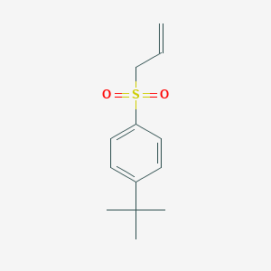 molecular formula C13H18O2S B498502 Allyl 4-tert-butylphenyl sulfone 