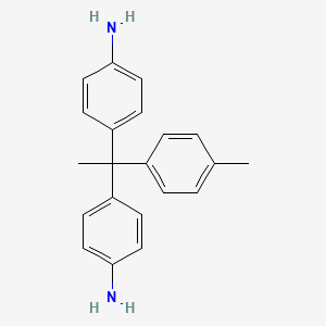 molecular formula C21H22N2 B4985033 4,4'-[1-(4-methylphenyl)-1,1-ethanediyl]dianiline 